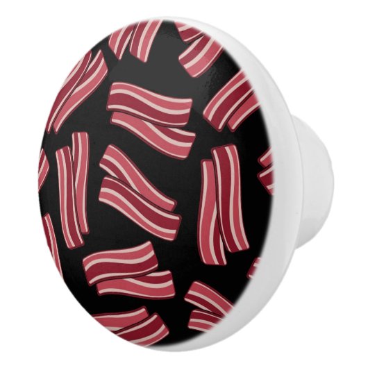 Speckstreifen-Muster Keramikknauf (Rechts)