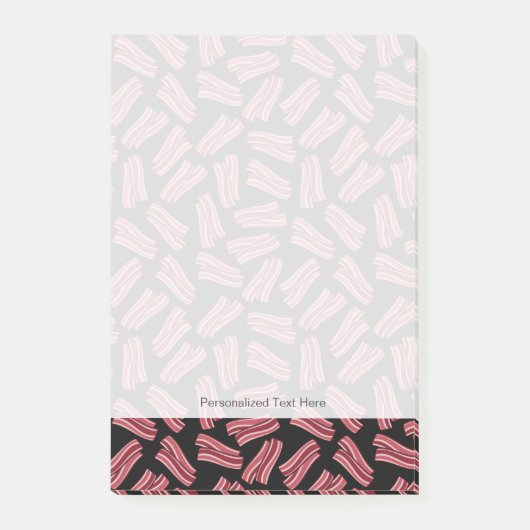 Speckstreifen-Muster Post-it Klebezettel (Vorderseite)