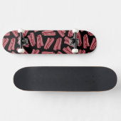 Speckstreifen-Muster Skateboard (Horizontal)