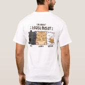 Specktoastmessgerät T-Shirt (Rückseite)