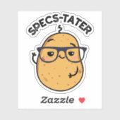 Specs tater Funny Picknick Aufkleber (Blatt)