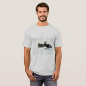 Spectacled Eiderenten T-Shirt (Vorne ganz)