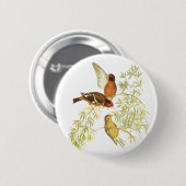 Spectacled Fink Button (Vorne & Hinten)