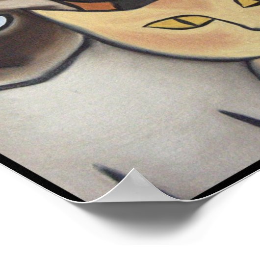 Spectacular Cats 1 Poster (Ecke)