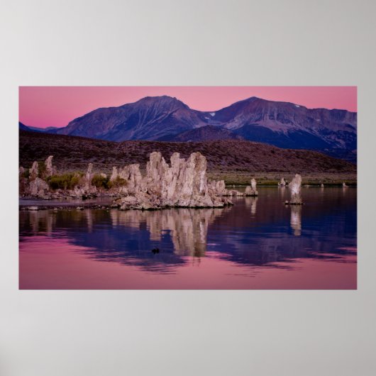 Spectacular Mono Lake In The Shadow Poster (Vorne)