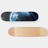 Spectacular Space Starry Aurora Nebel Skateboard (Horizontal)