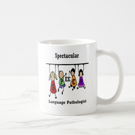 Spectacular Speech Language Pathologe Kids Kaffeetasse (Rechts)