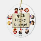 Spectacular Speech Language Pathologe Kids Keramik Ornament (Links)