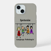 Spectacular Speech Language Pathologist Children iPhone 15 Hülle (Rückseite)