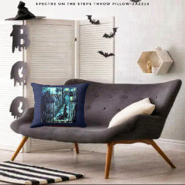 Specter auf dem Steps-Kissen Kissen