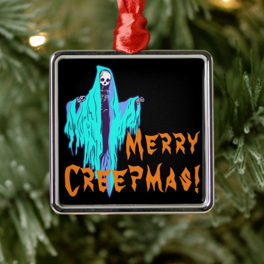 Specter Horror Ghost Ornament Aus Metall (Baum)