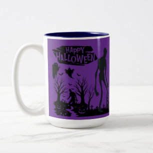 Specter's Harvest Festival königliches Purpur Zweifarbige Tasse