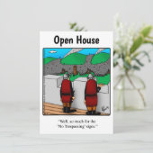 "Spectickles" - Humoristische Einladungen im Freie (Stehend Vorderseite)