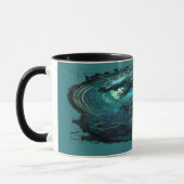 Spectral Coil Cyberpunk Serpent Dark Tasse (Links)