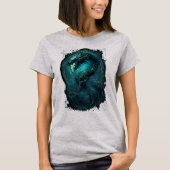 Spectral Coil Cyberpunk Serpent Dark Women's T-Shirt (Vorderseite)