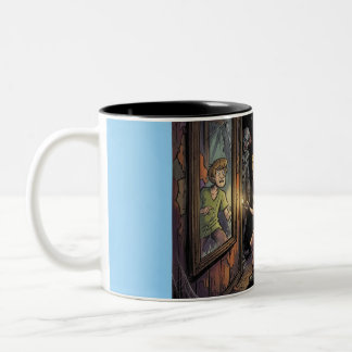 Spectral Shadows des Funhouses Zweifarbige Tasse