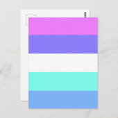Spectrasexual Pride Flag  Postkarte (Vorne/Hinten)