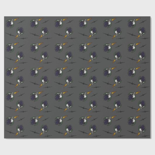 Spectre Gunship Poker Chips  Geschenkpapier (Flach)