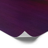 Spectrum Cascade - Abstrakte Tropfenmalerei Poster (Ecke)