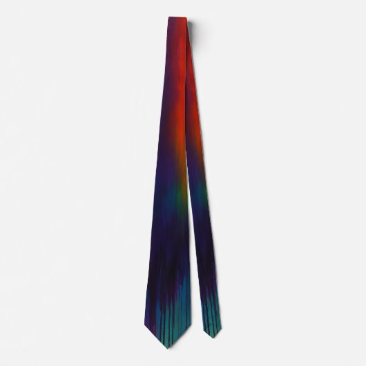 Spectrum Cascade - Abstrakter Tropfen Krawatte (Vorderseite)