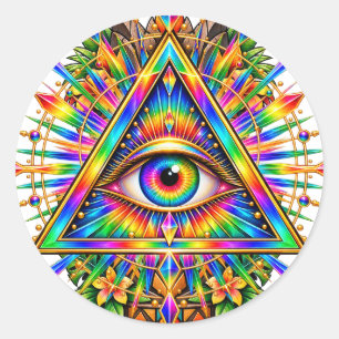 Spectrum Lotus Eye Aufkleber