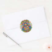 Spectrum Lotus Eye Aufkleber (Umschlag)