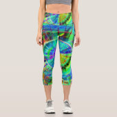 Spectrum Stride Hochwaisted Capris (Vorderseite)