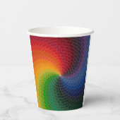 Spectrum wheel made of bricks pappbecher (Rückseite)