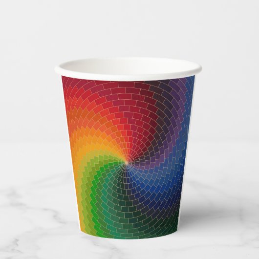 Spectrum wheel made of bricks pappbecher (Vorderseite)