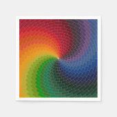 Spectrum wheel made of bricks serviette (Vorderseite)