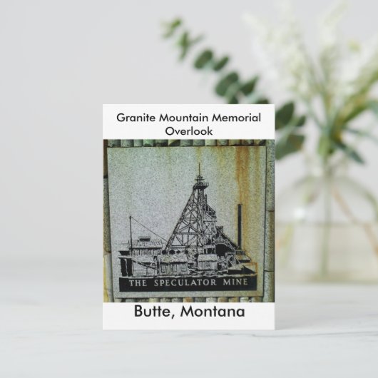 Speculator Mine Postkarte (Stehend Vorderseite)