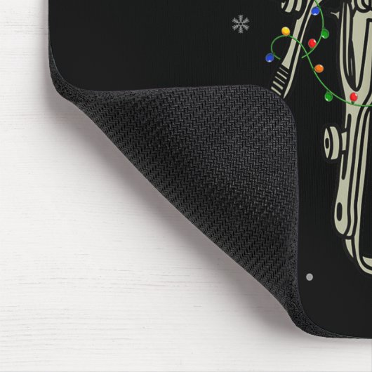 Speculum Reindeer Xmas Light Medical Ob Gyn Nurse  Mousepad (Ecke)