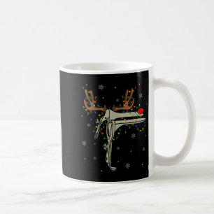 Speculum-Rentier-Weihnachtslicht Medizin Ob Gyn-Kr Kaffeetasse