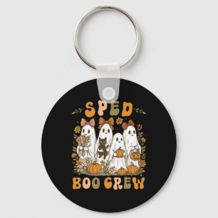 Sped Boo Crew Special Ed Teacher Team Halloween Fl Schlüsselanhänger