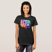 SPED Crew Special Education Teacher Speducator Ret T-Shirt (Vorne ganz)