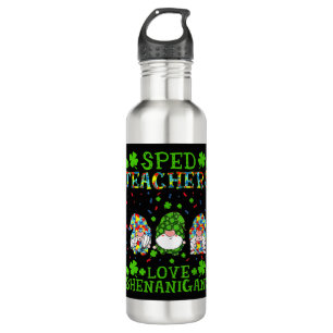 SPED Lehrer Liebe Shenanigans Autism Awareness St Edelstahlflasche