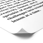 Sped-Lehrer Poster (Ecke)