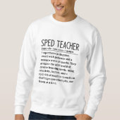 Sped-Lehrer Sweatshirt (Vorderseite)