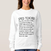 Sped-Lehrer Sweatshirt (Vorderseite)