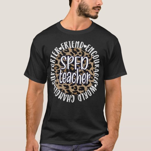 SPED Lehrerin Special Bildung Lehrerin SPED Squad T-Shirt (Vorderseite)
