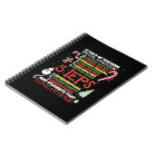 SPED School T-Shirt Funny Special Bildung Lehrer Notizblock (Linke Seite)