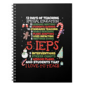 SPED School T-Shirt Funny Special Bildung Lehrer Notizblock (Vorderseite)