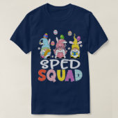 SPED Squad Bunny Gnome Kanincheneier Jagdlehrer T-Shirt (Design vorne)