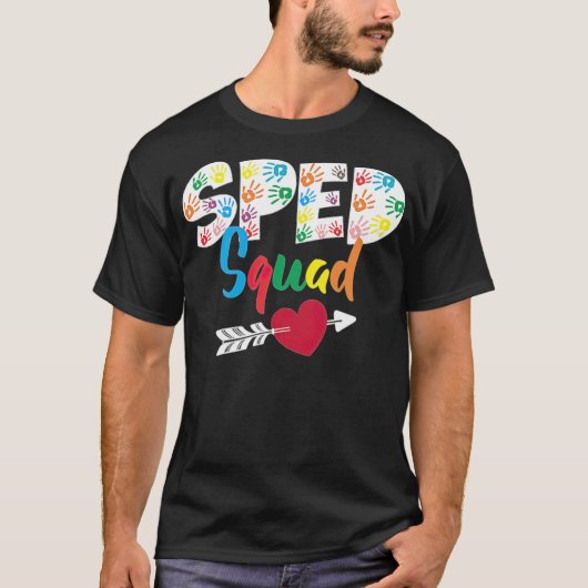 SPED Squad Special Bildung Teacher Educator alpine T-Shirt (Vorderseite)