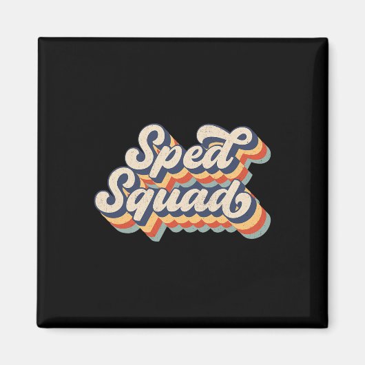 Sped Squad Special Ed Teacher zurück zur Schule 20 Magnet (Vorne)