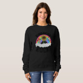 Sped Teacher Anti Bullying Hippie Rainbow Kindness Sweatshirt (Vorne ganz)