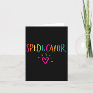 Sped Teacher - Hörproduzent Karte