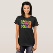 SPED Teacher Special Education Squad Women Tie Dye T-Shirt (Vorne ganz)