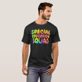 SPED Teacher Special Education Squad Women Tie Dye T-Shirt (Vorne ganz)