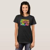 SPED Teacher Special Education Squad Women Tie Dye T-Shirt (Vorne ganz)